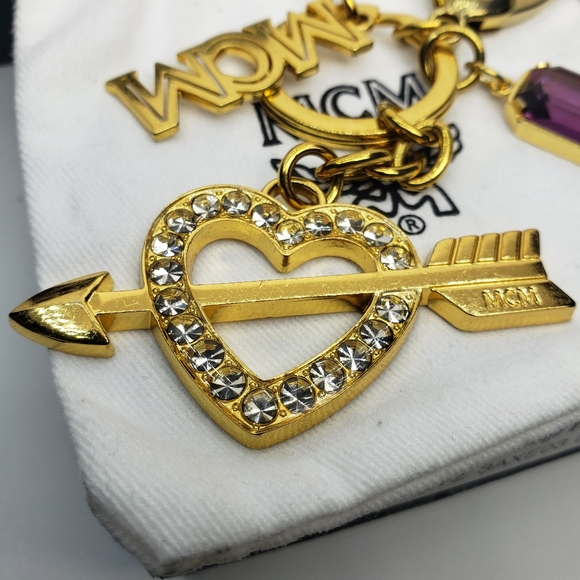 Sold❗Auth MCM bag charm with dustbag, box & card - Picture 2 of 8